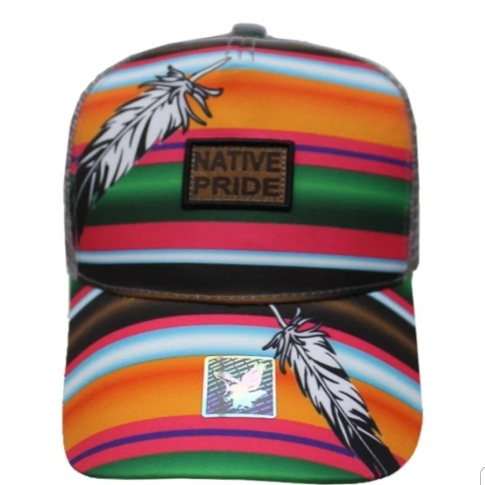Native Pride Tribal Baseball Hat Colorful Unisex